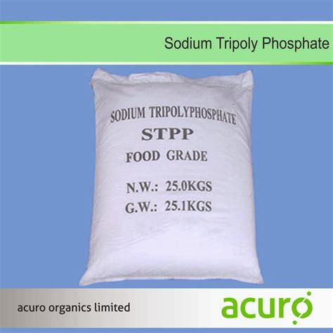 White Sodium Tripoly Phosphate For Industrial Packaging Size 25 Kg