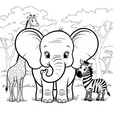 Desenhos De Animais Fofos Para Crianças De 6 Ano Para Colorir E Imprimir Colorironlinecom