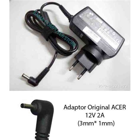 Jual Adaptor Acer One L Ac Adaptor Original Acer V A Shopee