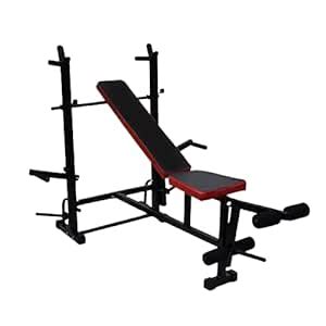 BodyFit 8 In 1 Incline Decline Flat Leg Curl Leg Extension Chest Fly