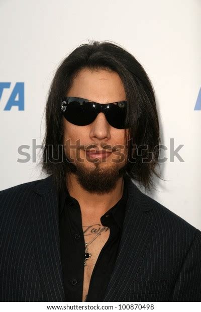 Dave Navarro Petas Th Anniversary Gala Stock Photo