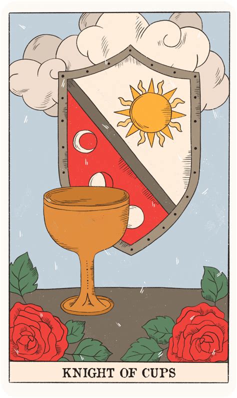 Knight Of Cups Tarot Card Lotus Tarot