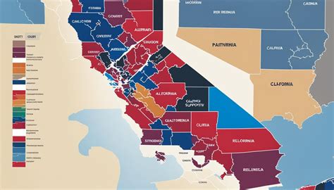 Political Map Of California: Detailed Overview