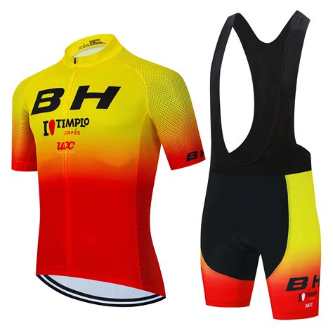 Bh Equipe Ver O Novos Homens Ciclismo Jersey Set Estrada Ciclismo