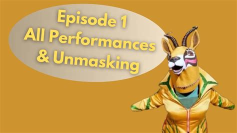 Episode 1 All Performances Reveal The Masked Singer South Africa