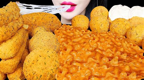 Asmr Cheesy Carbo Fire Noodle Cheese Ball Cheese Sticks