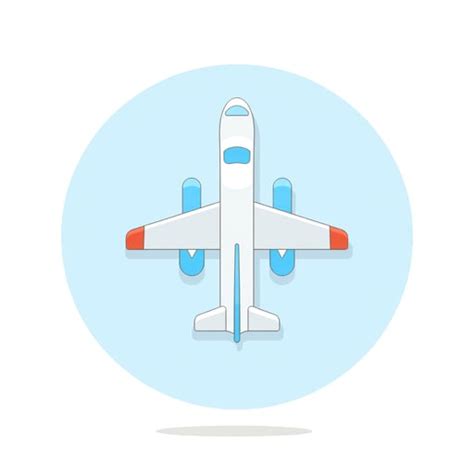 Airplane Vector Images And Illustrations For Free Download