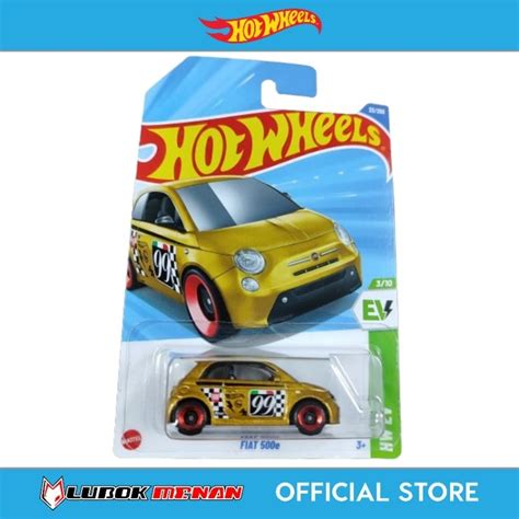 Hot Wheels Fiat 500e Gold Shopee Malaysia