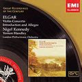 ナイジェルケネディ ELGAR VIOLIN CONCERTO INTRODUCTION AND ALLEGRO NIGEL KENNEDY