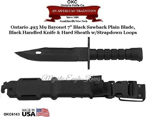 Ontario Knife Company Okc6143 Ontario 493 M9 Bayonet And Scabbard 7