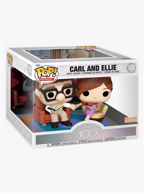 Funko POP! Moment: Disney UP (100th Anniversary) - Carl and Ellie Young ...