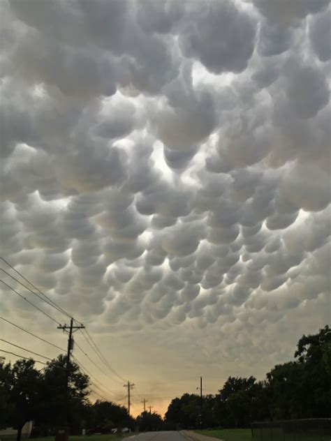 Edward Plumer: Memorial Day Mammatus Clouds