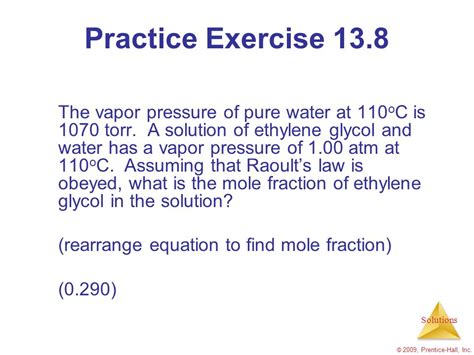 Pdf Télécharger The Vapor Pressure Of Pure Water At 110 C Is 1070 Torr