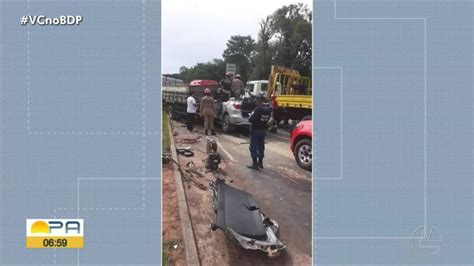 Motorista Morre Em Colisão Com Caminhão Na Br 316 No Pa Pará G1