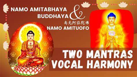 2 in 1 Mantra Vocal Harmony Namo Amituofo Amitabha Buddha 南无阿弥陀佛