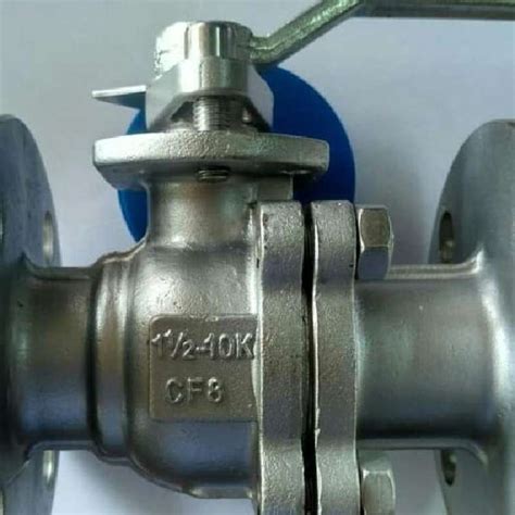 Jual Ball Valve Flange Stainless 304 Jis 10k Dia 4 Inch Dn100 Di Seller