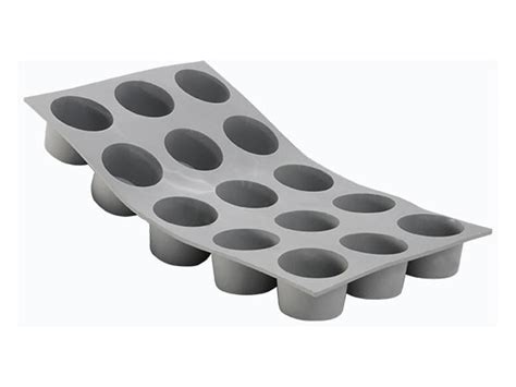 Moule silicone élastomoule 15 mini muffins 30 x 17 6 cm De Buyer