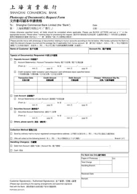 Fillable Online Photocopy Of Documents Request Form Fax Email Print