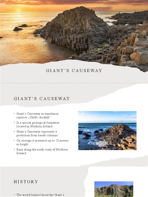 The Geological Formation and Legendary Origins of Giant's Causeway | PDF