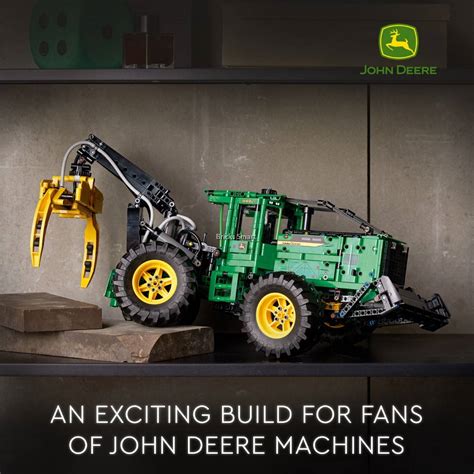 LEGO 42157 Technic John Deere 948L-II Skidder Building Toy Set