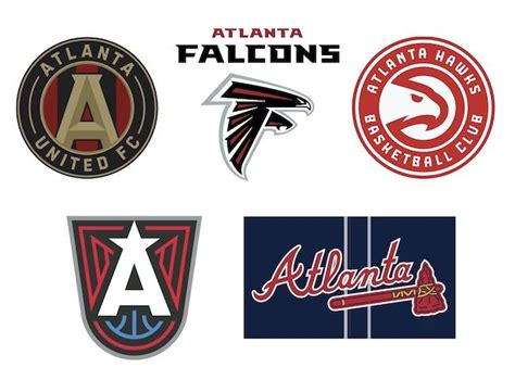 Atlanta Sports Teams — Colour Studies