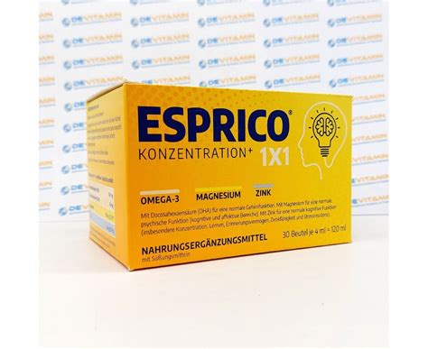 Esprico Эсприко в саше купить, отзывы, инструкция, Германия