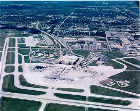 Mitchell Airport | Visit milwaukee, Airport, Aerial