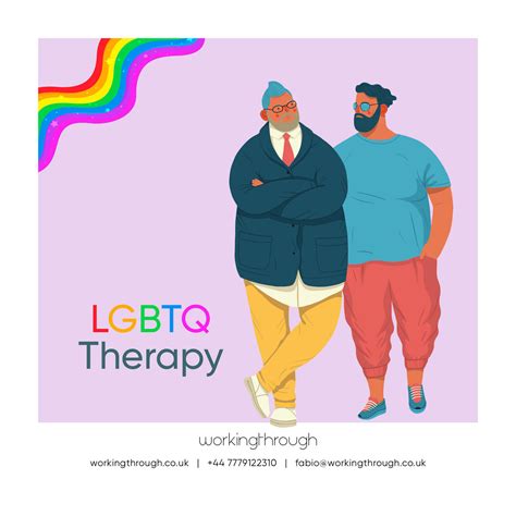 Lgbtq Therapy Affirmative Therapy London And Gibraltar Working