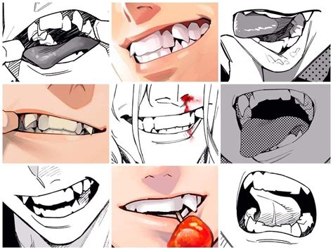 Teeth Drawing Reference