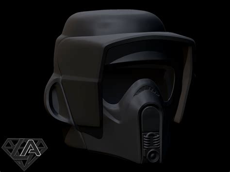 Star Wars Scout Trooper Helmet 3d Model By Lafactorystore