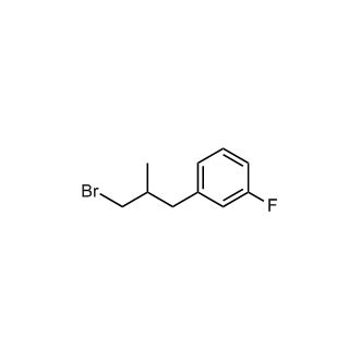 1340319 90 5 1 3 Bromo 2 Methylpropyl 3 Fluorobenzene ChemScene Llc