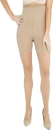 Spanx High Waisted Luxe Leg Sheers Nude D At Amazon Womens Clothing Store