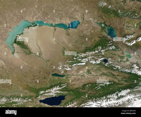 Satellitenbild Kasachstan Land Fotos Und Bildmaterial In Hoher