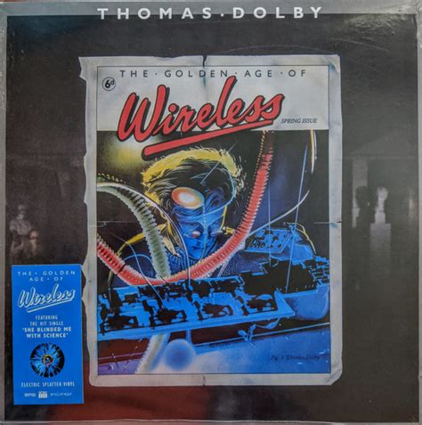 Thomas Dolby The Golden Age Of Wireless Vinyl 140 Gram Splatter Lp Album 2 More 2019