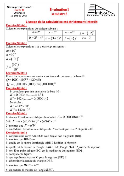 Devoir Mod Le Math Matiques Ac Semestre Alloschool