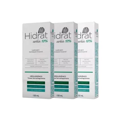 Kit 03 Hidratante Emoliante Hidrat Ureia 10 150 Ml Cimed