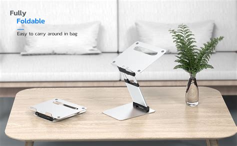 Amazon Nulaxy Laptop Stand Ergonomic Sit To Stand Laptop Holder