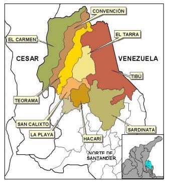 CATATUMBO UBICACIÓN GEOGRÁFICA DEL CATATUMBO