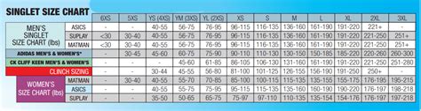 Cliff Keen Singlet Size Chart Ponasa