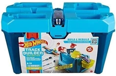 MATTEL HOT WHEELS Track Builder Unlimited Stunt Crash Boîte GVG EUR PicClick FR