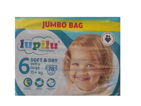 Lupilu Pieluszki Soft Dry Sztuk Jumbo Bag Extra