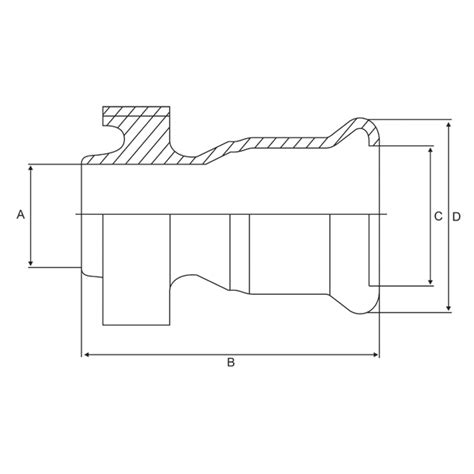 Press Fit To RJT Male Adapter