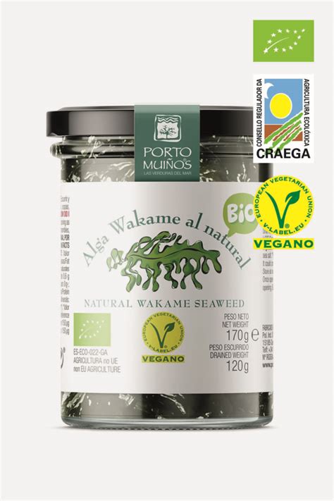 ALGA WAKAME AL NATURAL BIO Portomuiños