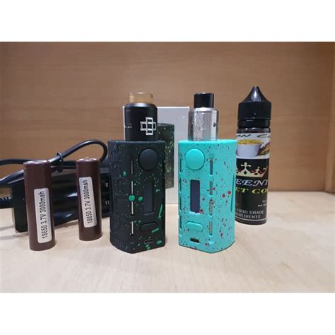 Jual PAKET NGEBUL HEMAT TESLA WYE 200 WATT KIT RDA VAPE LENGKAP SIAP