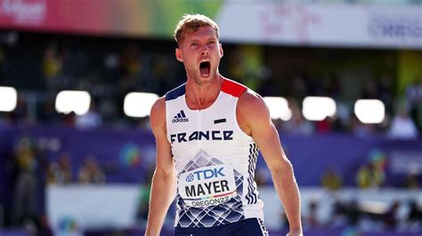 Championnats du monde d athlétisme à Budapest Kevin Mayer en quête