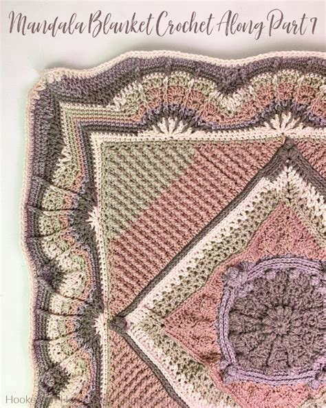 Mandala Blanket Crochet Along Part Hooked On Homemade Happiness