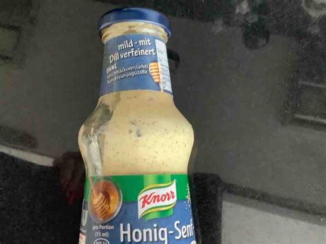 Knorr Honig Senf Dill Sauce Kalorien Saucen Dressing Fddb