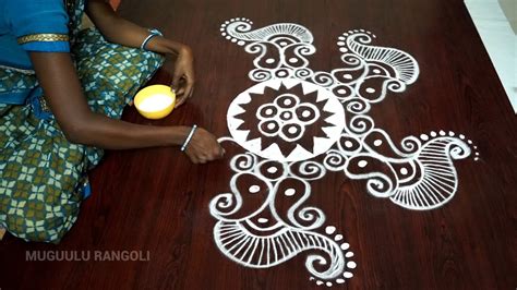 Simple Rangoli Designs Without Dots Simple Rangoli Kolam Designs