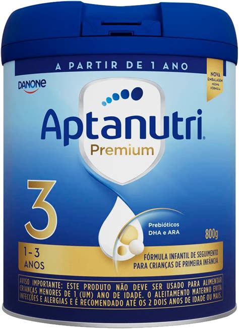 Aptanutri Premium 3 Danone Nutricia 1 3 anos Aptanutri 3 Fórmula