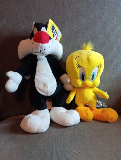 Sylvester Tweety Pie Looney Tunes Soft Toy Plush Boots Figures X